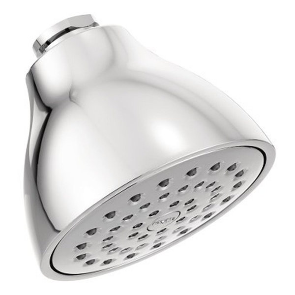Moen Enliven Duschkopf – 2,5 GPM, 3 Funktionen, Chrom, Mit Gummi-Noppen Zur Reinigung